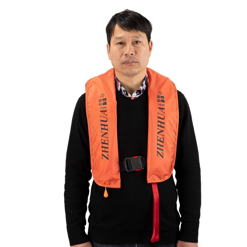 풀오버 스타일 풍선 작업 구명 조끼